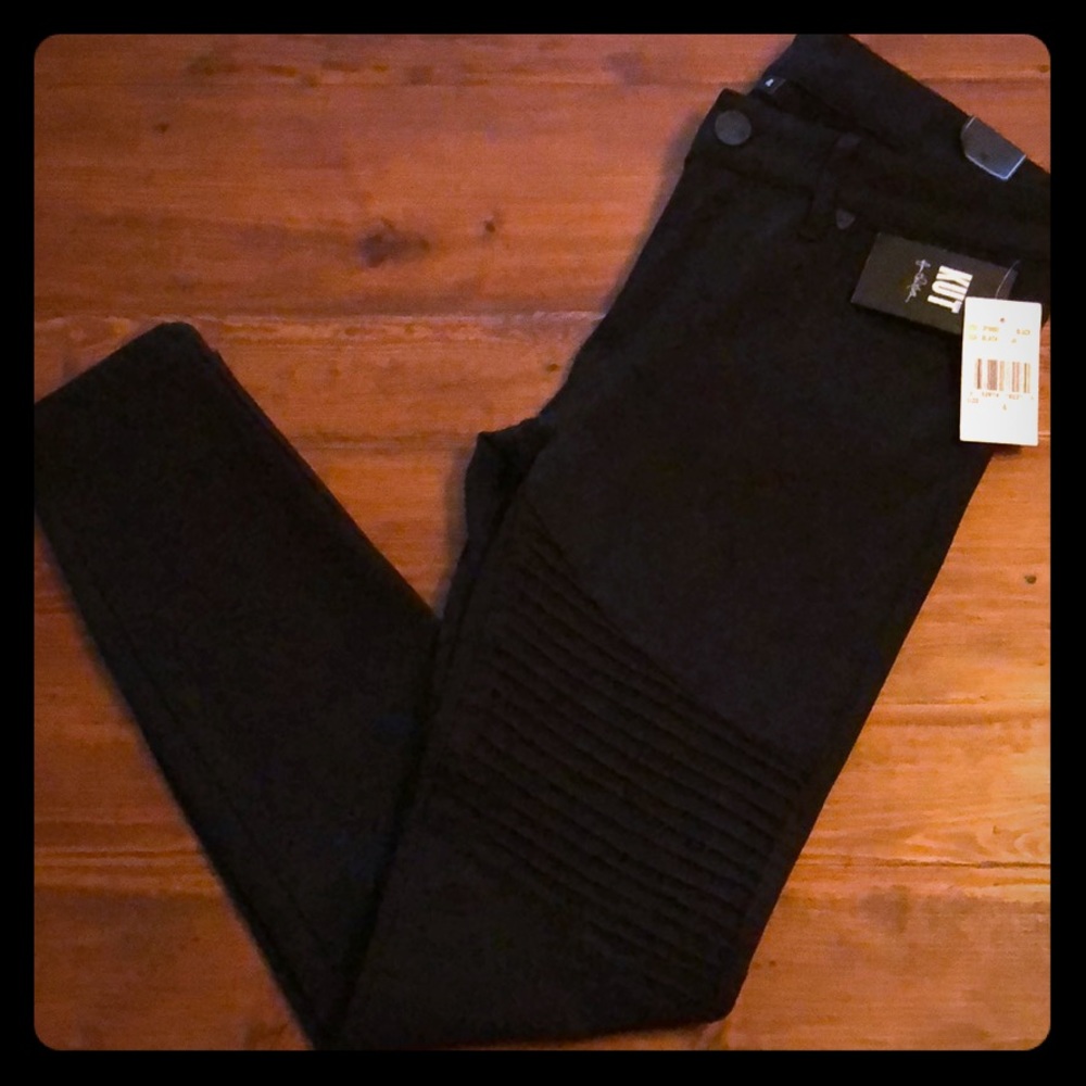 Kut from the Kloth “Moto Skinny” size 4